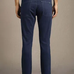 Louis Philippe Jeans Men Clean Look No Fade Slim Fit Mid-Rise Jeans image 3