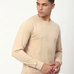 Stitch Hub Men Solid Round Neck Sweatshirt image 5