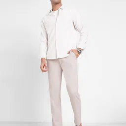 Peregrine by Pantaloons Slim Fit Vertical Striped Pure Cotton Casual Shirt image 4