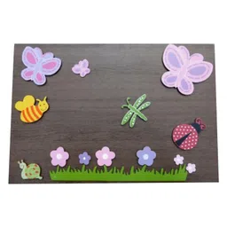 Kidoz Wooden Garden Wall Decor Pack Of 5 - Multi Color-image-29