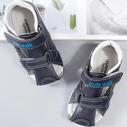 Cute Walk by Babyhug Sandals - Blue-picture-34