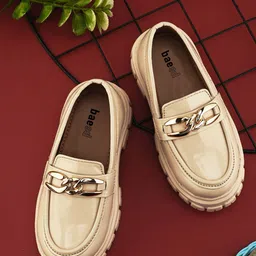BAESD Unisex Kids Patent Leather Boat Shoes-picture-49