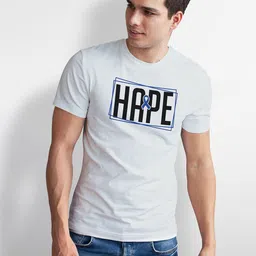 Seekbuylove Men Typography Printed Bio Finish T-shirt image 2