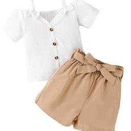 StyleCast x Revolte Girls Shoulder Straps Top With Shorts-picture-40