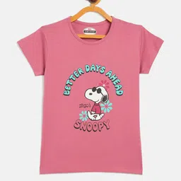 Fort Divine girls Flowers with Wording printed top BRICK-picture-12