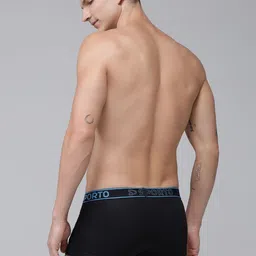 MACHO Men Pack Of 4 Cotton Trunks image 2