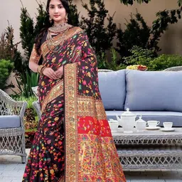 AKSH FASHION Multi Pure Cotton Sarees-image-66