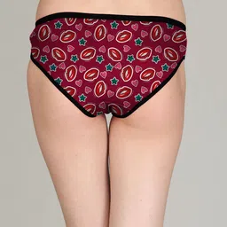 lola  dola Lola Dola Printed Hipster Briefs Panty image 3