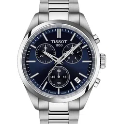 TISSOT Men Dial & Stainless Steel Bracelet Style Straps Analogue Watch T1504171104100-picture-12