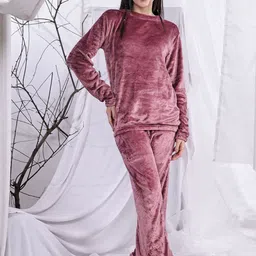 ETC Fleece Round Neck Top & Pyjama-picture-17