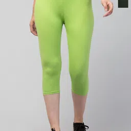 UllasPemium Pack Of 2 Women Skinny Fit Capris-image-80