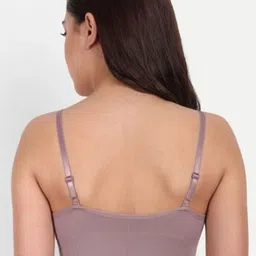 FIBO STEEL Pack of 2 Full Coverage Lightly Padded Cami Bra image 5