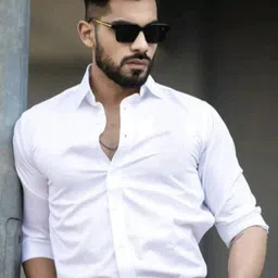 EARNSHAW Men Solid Spread Collar Cotton Formal Shirt-picture-18