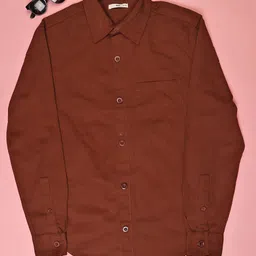 V-Mart Boys Solid Spread Collar Cotton Casual Shirt-image-23