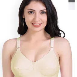 SHYAM SONS FLAIR Pack of 3 Non-Padded Full Coverage Bra-picture-13
