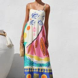 Mast & Harbour Printed Maxi Dress-picture-21