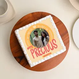 My Precious Valentine Photo Cake image 3