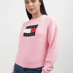 Tommy Hilfiger Women Typography Pullover image 3