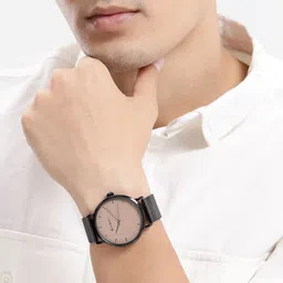 Mast & Harbour Men Stainless Steel Dial & Bracelet Style Straps Analogue Watch UT-A8662RG-picture-40