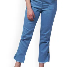 NEUNK Women Comfort Regular Fit Mid-Rise Stretchable Jeans-picture-10