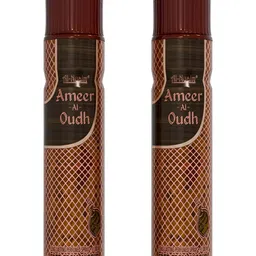 Al-Nuaim Pack of 2 300ml Each Ameer Al Oudh Air Freshener image 2
