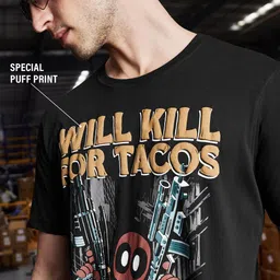 The Souled Store Men Printed T-shirt image 2