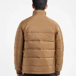 levi's Men's Solid High Neck Quilted Jacket image 3