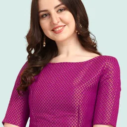 Moda Rapido Woven Design Saree Blouse-picture-36