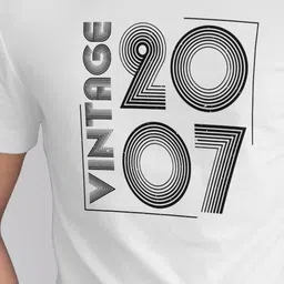 Seekbuylove Men Typography Printed Round Neck Bio Finish T-shirt image 2