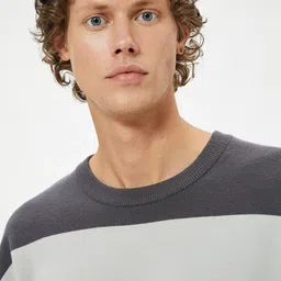 Koton Men Striped Pullover-picture-29