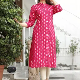 Hitanshu Creation Women Ethnic Motifs Printed Kurta-picture-22