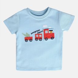 MINI KLUB Boys Printed Applique T-shirt-picture-26