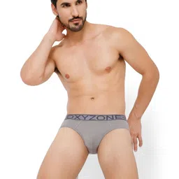 OXYZONE Pack Of 3 Mid-Rise Ultrasoft Basic Briefs image 5