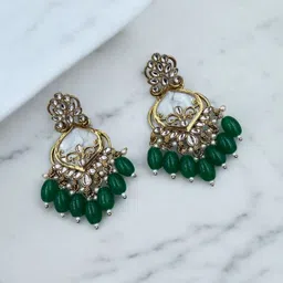 Women Click Geometric Drop Earrings-picture-32