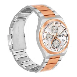 CARLOS PHILIP Men Dial & Stainless Steel Straps Analogue Chronograph Watch Orbit-3864-1 image 2