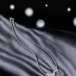 Oviya Women Rhodium-Plated Contemporary Pendants with Chains-picture-32