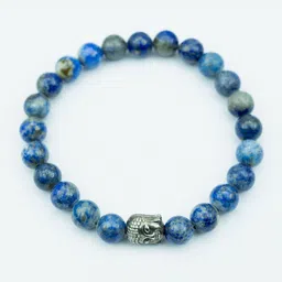 Astrotalk Unisex Lapis Lazuli Elasticated Bracelet-picture-18