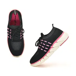 IMPAKTO Women Textured Sneakers image 4