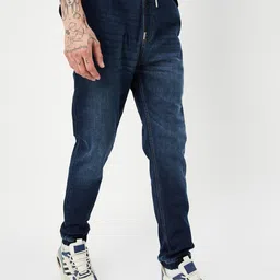 max Men Low Distress Light Fade Jeans image 2