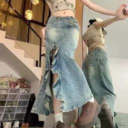 StyleCast x Revolte Straight Midi Skirt image 1