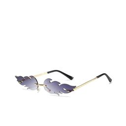 AUGEN Unisex Rimless Other Sunglasses with UV Protected Lens VI-SG-168-C2-picture-1