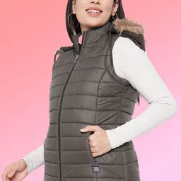 VERO AMORE Lightweight Hooded Puffer Jacket image 4