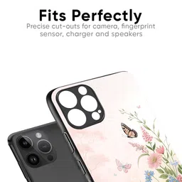 QRIOH Floral Printed iPhone 12 Pro Back Case Mobile Accessories image 2