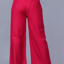 ADITIENTERPTISE Women Flared Trousers image 2