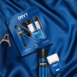 Envy Men Dark Perfume Deodorant Spray 99 g + Eau De Parfum 50 ml Fragrance Gift Set image 3