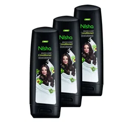 Nisha Set Of 3 Avocado & Brahmi Oils Hair Conditioner - 180 ml Each image 2