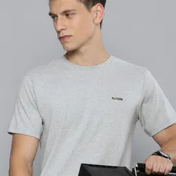 R.Code by The Roadster Life Co. Men Solid T-shirt-picture-31