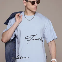 The Roadster Lifestyle Co. Printed Relaxed Fit Pure Cotton T-shirt-picture-17