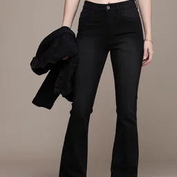 The Roadster Life Co. Women Flared High-Rise Stretchable Jeans-picture-22