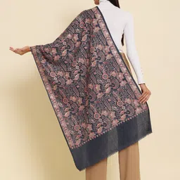 Pashmoda Embroidered Woolen Shawl image 4